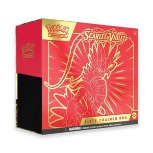Pokemon Scarlet and Violet Elite Trainer Box RED BOX